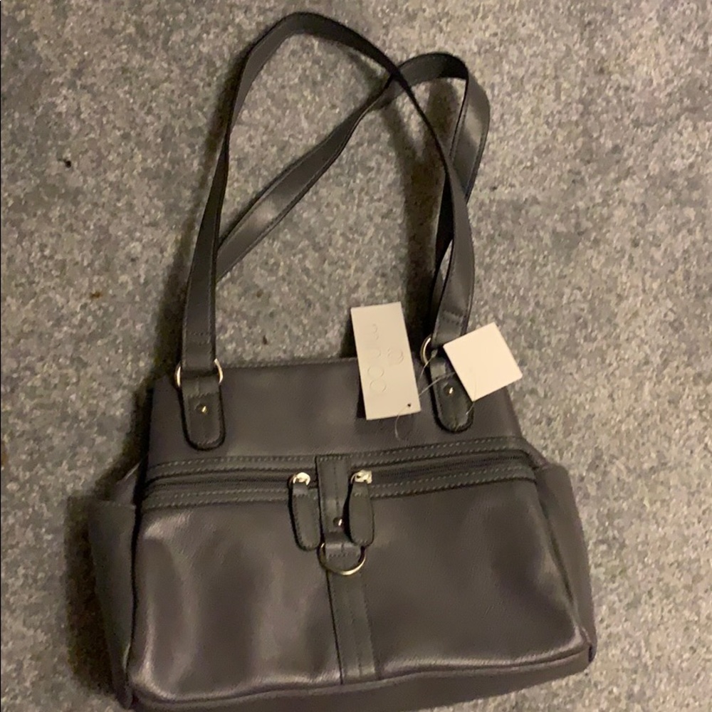 Minicci grey shoulder bag